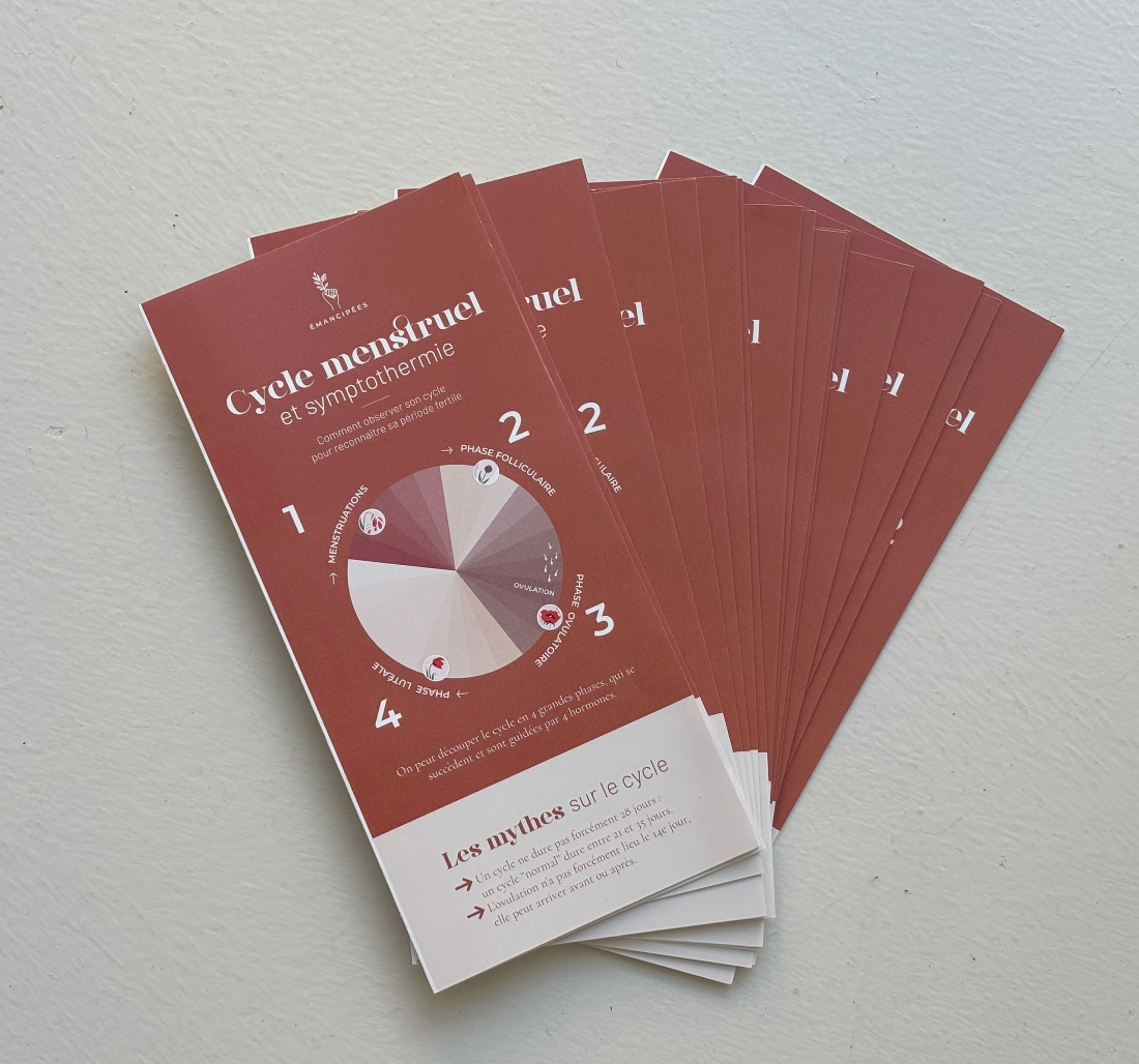 PACK DE 20 - Flyers Symptothermie PRO